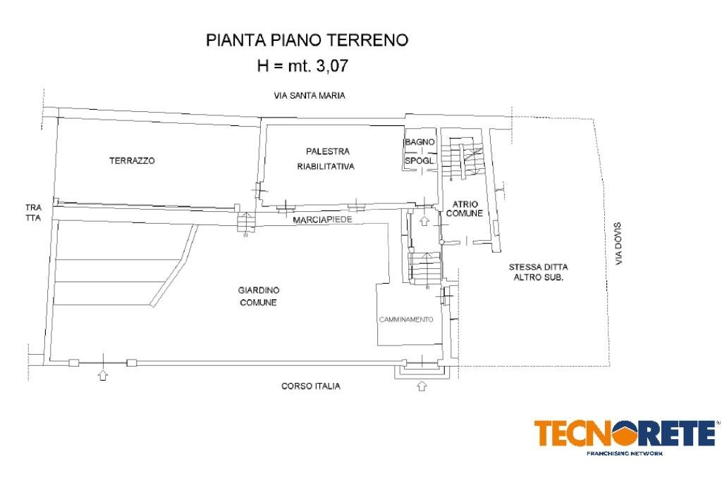 Bilocale Corso italia, Gassino Torinese - planimetria 1
