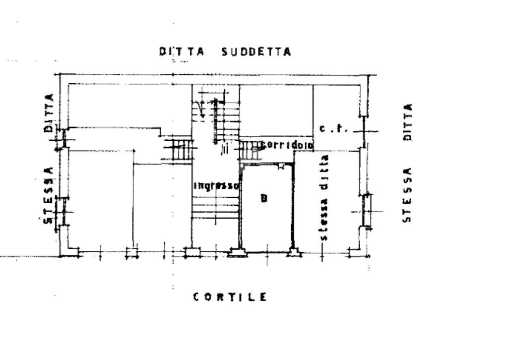 Trilocale Frazione lusiana, Traves - planimetria 1