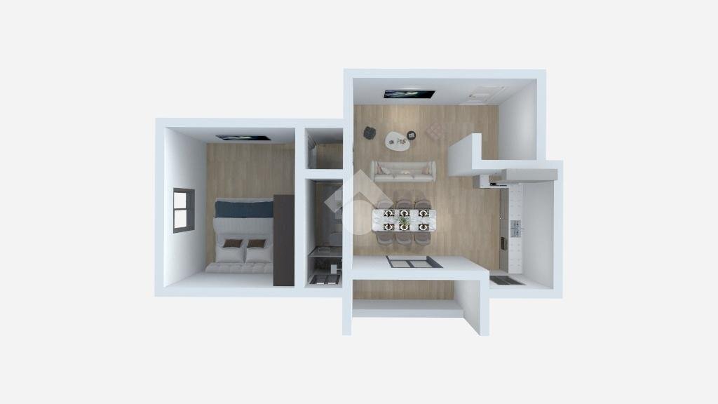 Bilocale Via Ravenna, Milano (zona Corvetto) - planimetria 1