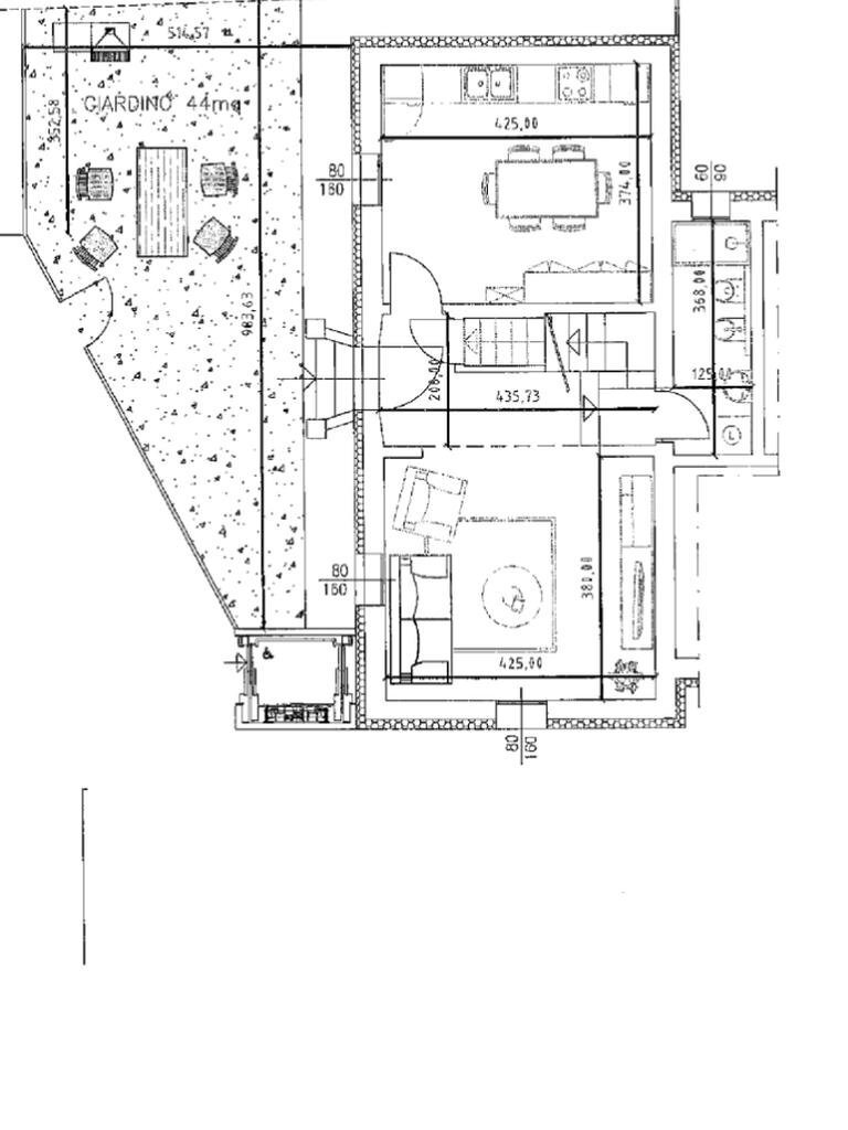 Quadrilocale Via Raffaele Bombelli, Bologna (zona Borgo Panigale) - planimetria 1