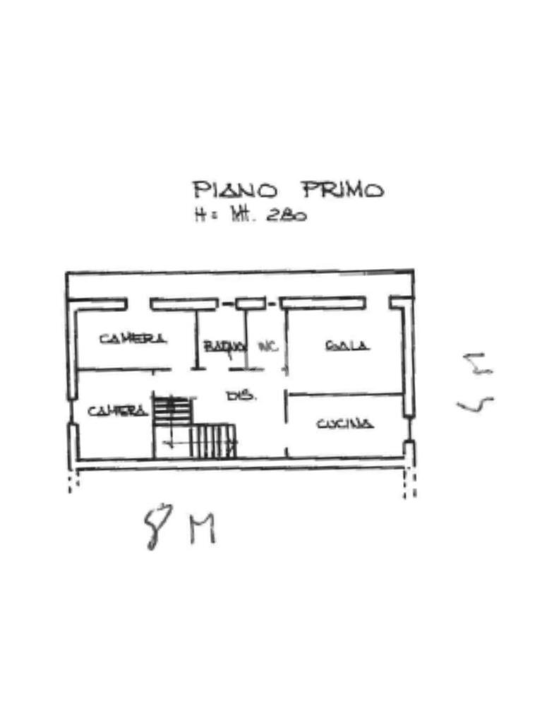 Casa indipendente Via Amendola, Cossato - planimetria 1