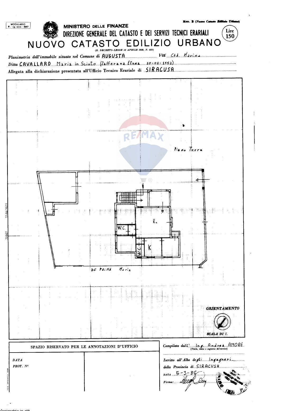 Pianta 2D - Villa Viale Dei Pini
 
44, Augusta - floor plans 1