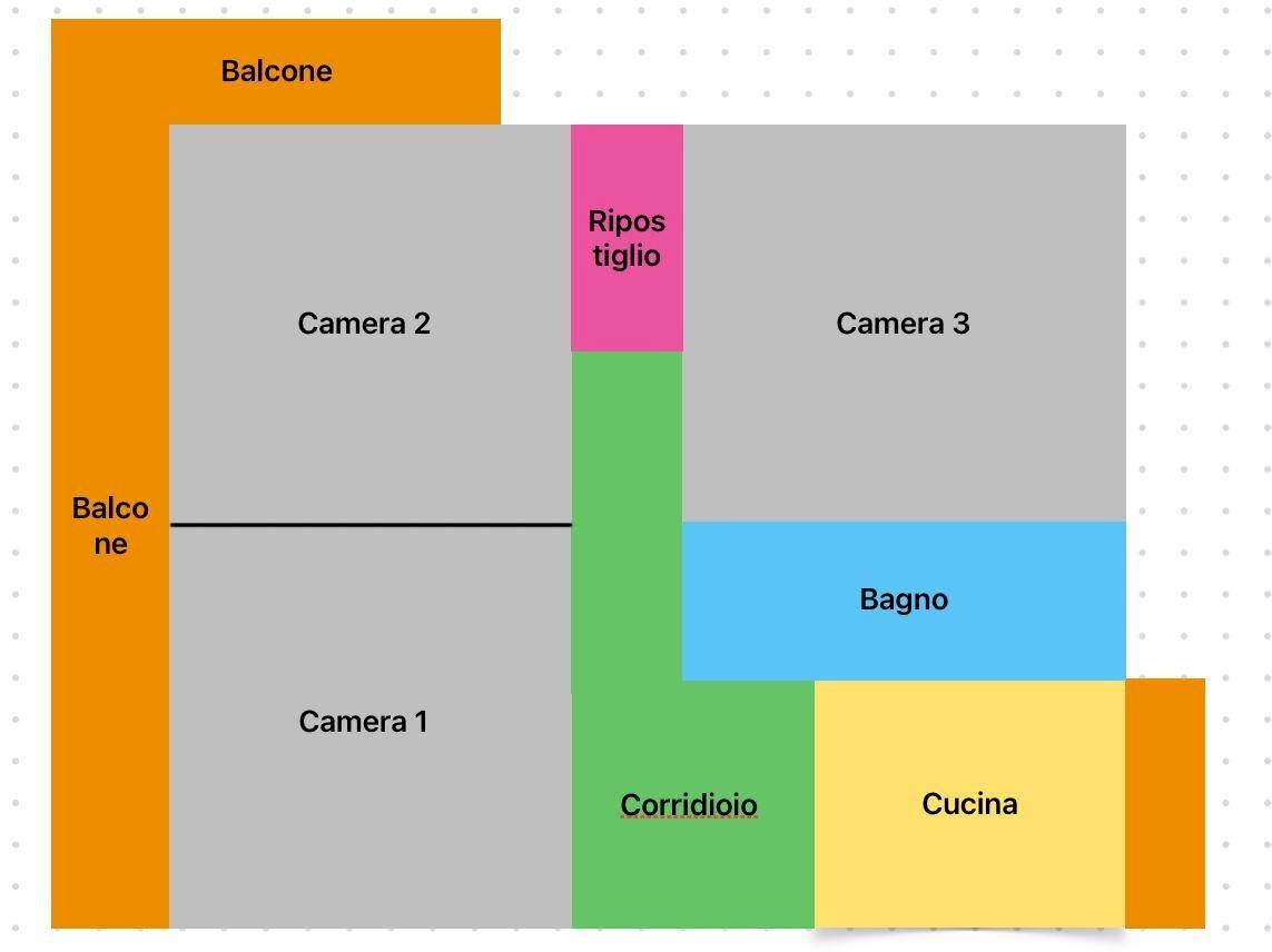 Foto 18 - Four-room apartment Via Pasquale Landi
 
1, Pisa - floor plans 1