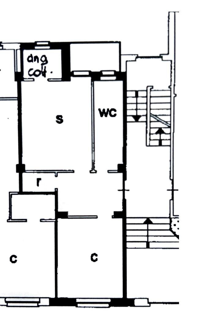Bilocale Via cesana, Collegno - planimetria 1