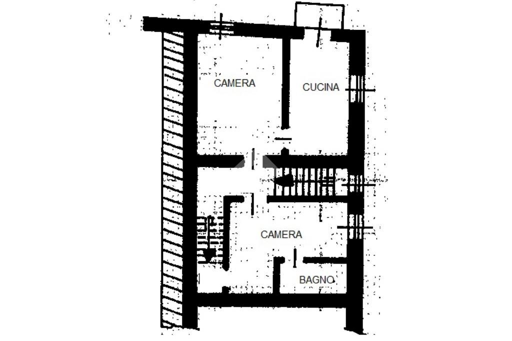 Three-room apartment Via Vittorio Emanuele III, Revello - floor plans 1