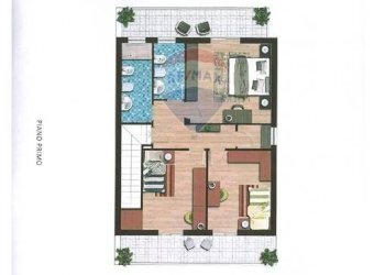 Pianta 2D - Villa a Schiera Via Provinciale
 
209, Santa Venerina - foto 30