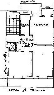 Three-room apartment corso Bernardino Telesio, 86, Torino - floor plans 1