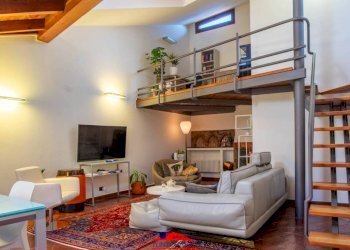 Salone - Appartamento via Umberto I, 88, Busca - foto 1