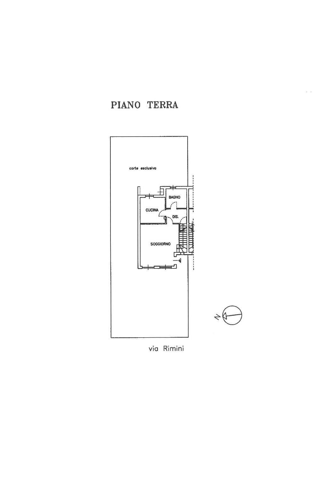 Villa via Livorno, La Loggia - floor plans 1