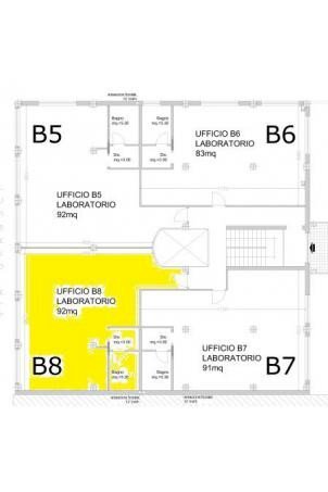 Office via Antonio Gramsci, 18, Pero - floor plans 1