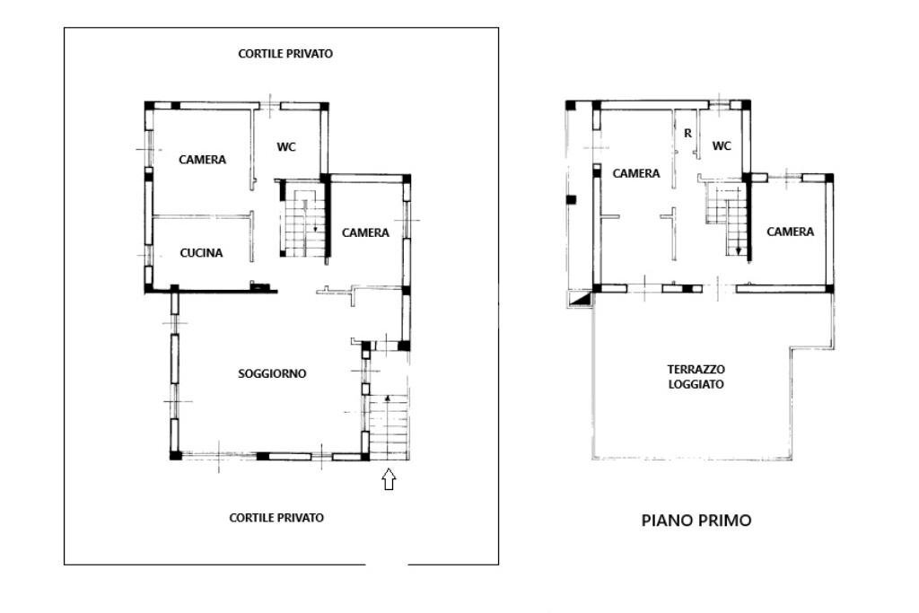 Villa Via IV Novembre, Settimo Milanese - planimetria 1