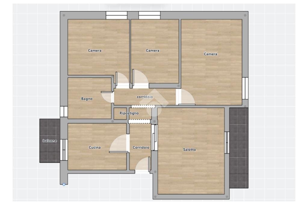 Appartamento Via lertora, Chiavari - planimetria 1