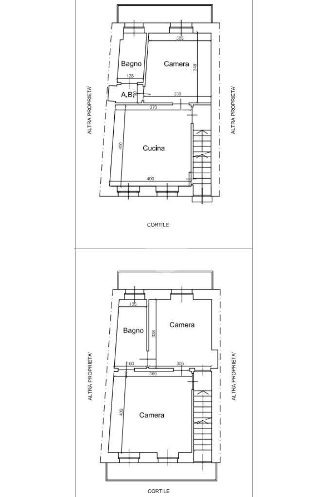 Casa semi indipendente Via G. Matteotti, San Mauro Torinese - planimetria 1