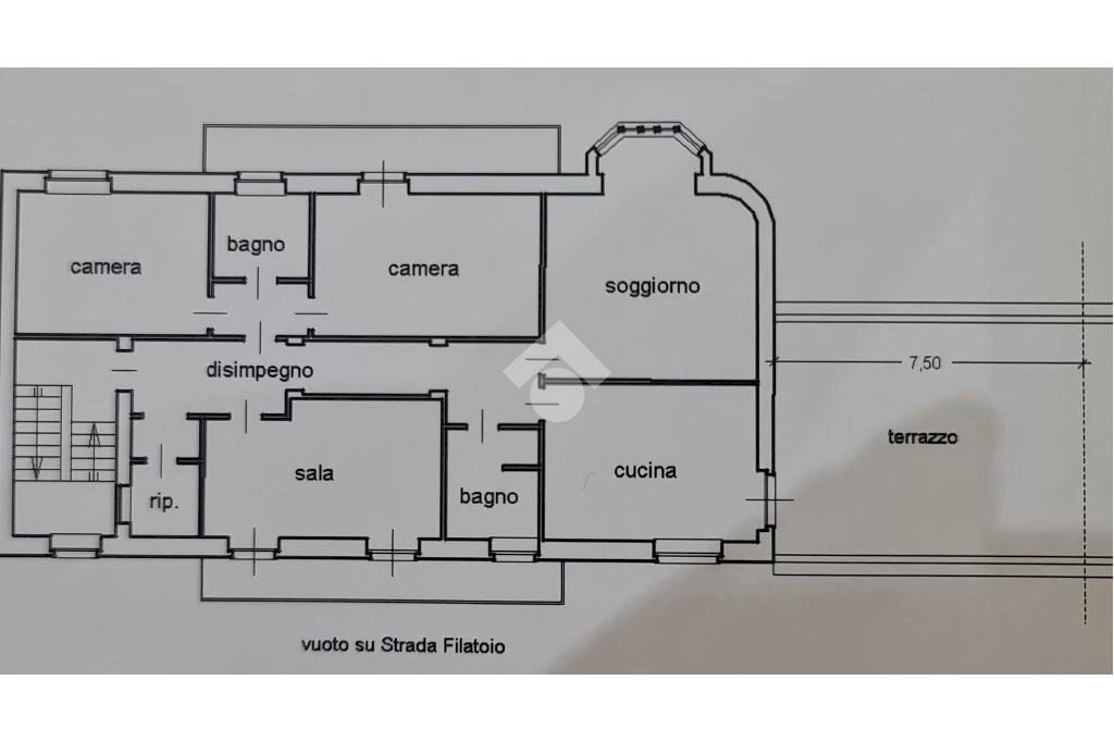 Villa Via filatoio, Caselle Torinese - planimetria 1