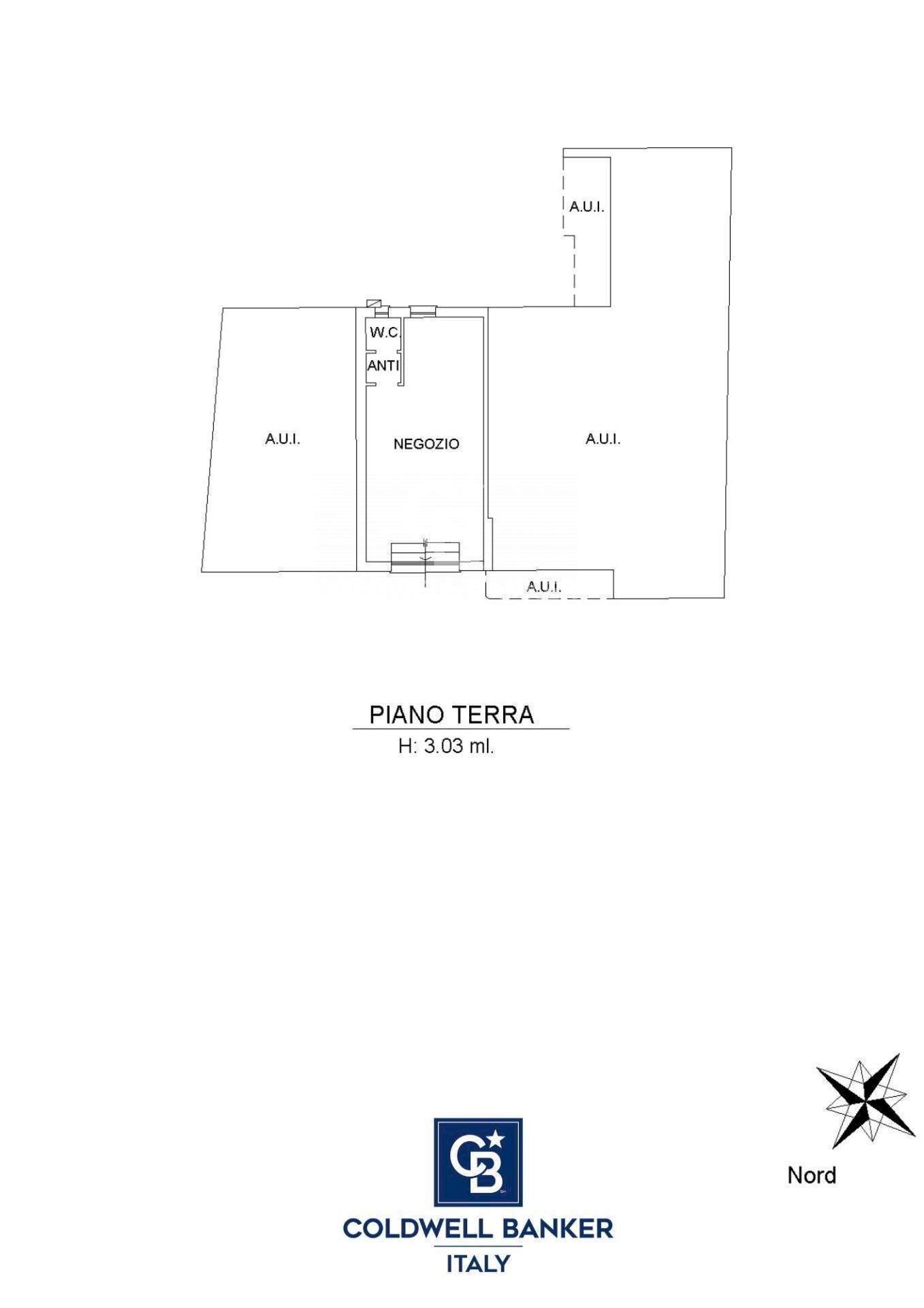 Foto 17 - Shop Via Lagomaggio
 
121, Rimini - floor plans 1