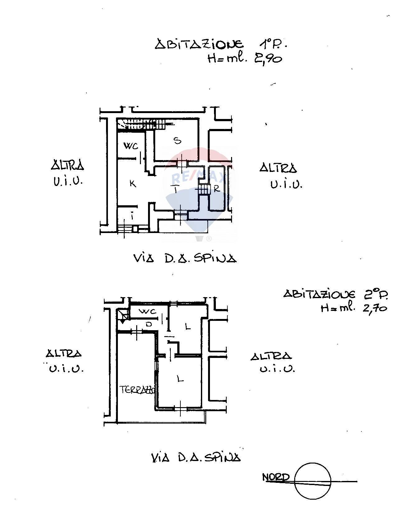 Pianta 2D - Appartamento Via Domenico Antonio Spina
 
98, Vieste - planimetria 1