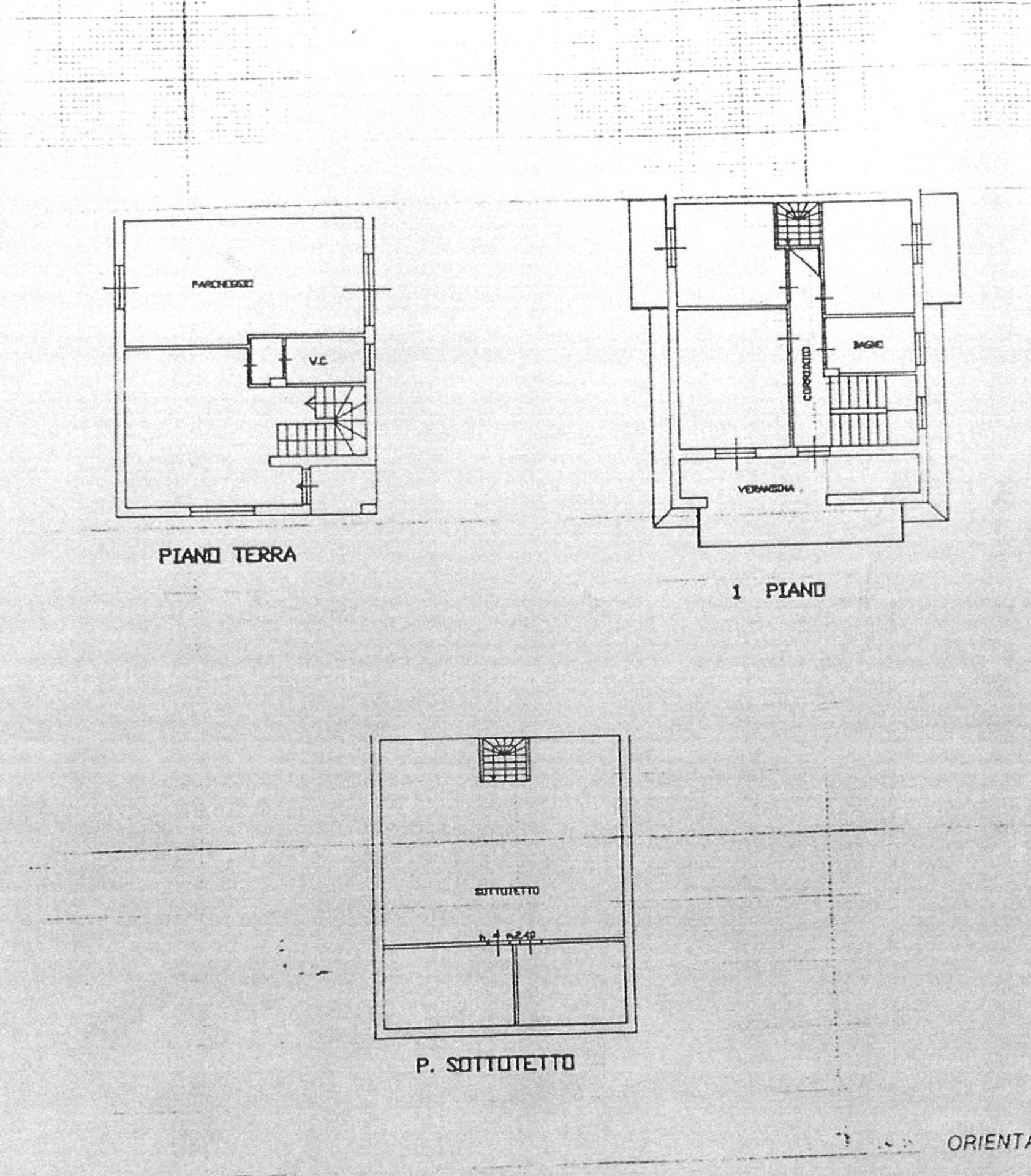 Foto 41 - Villa a Schiera Via Butera, Siracusa - planimetria 1