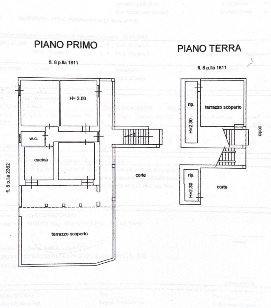 Foto 16 - Independent house via zappella
 
26, Trecase - floor plans 1