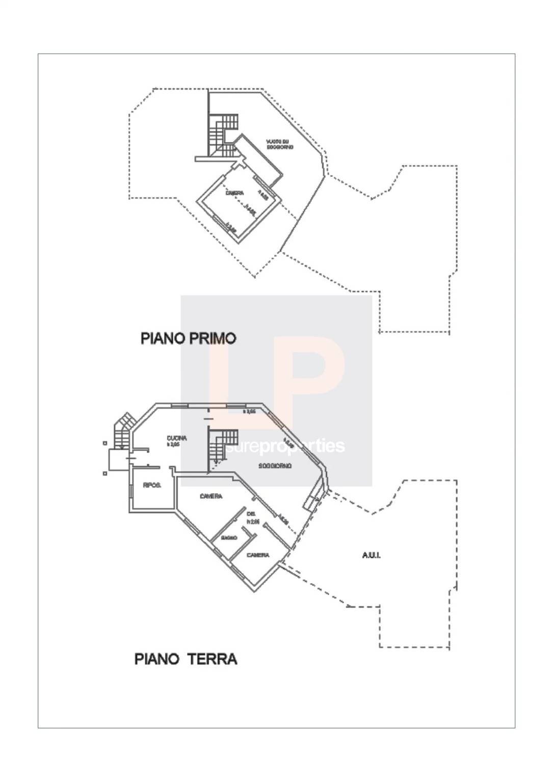 Villa via Filippo Turati, 8, Castelletto Sopra Ticino - planimetria 1