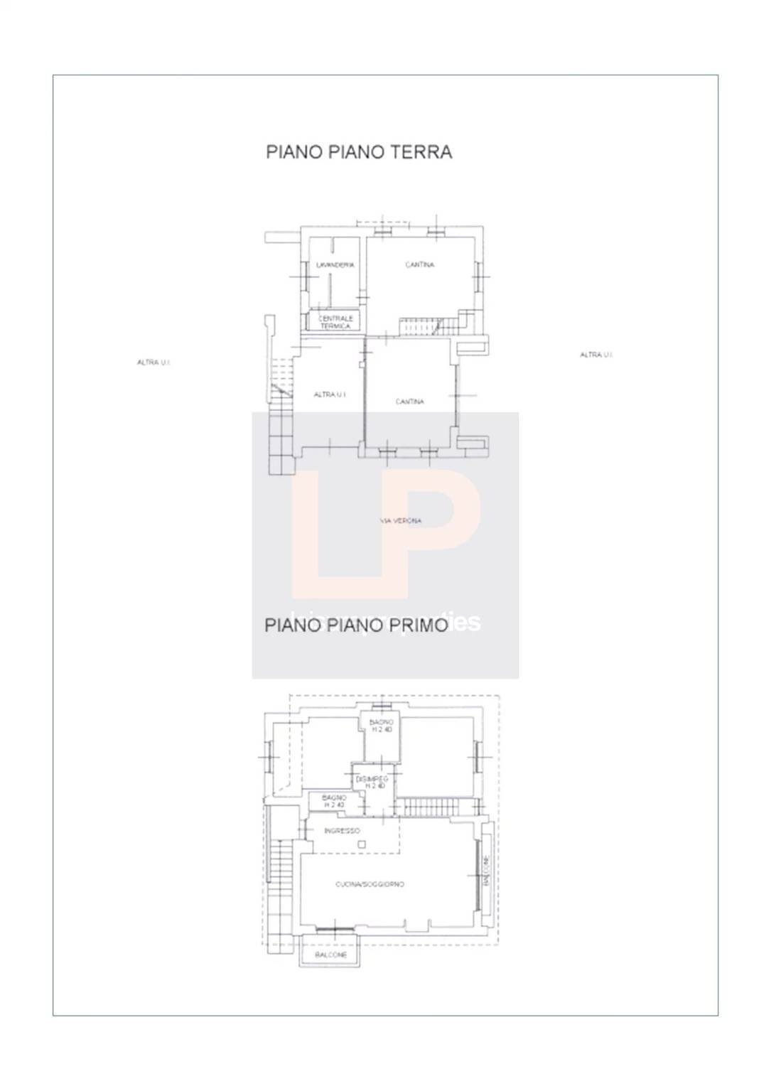 Villa via Verona 15, Castelletto Sopra Ticino - planimetria 1