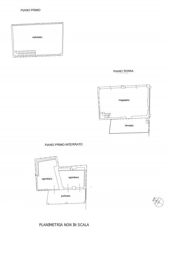 Villa via Gianoli, Murisengo - floor plans 1
