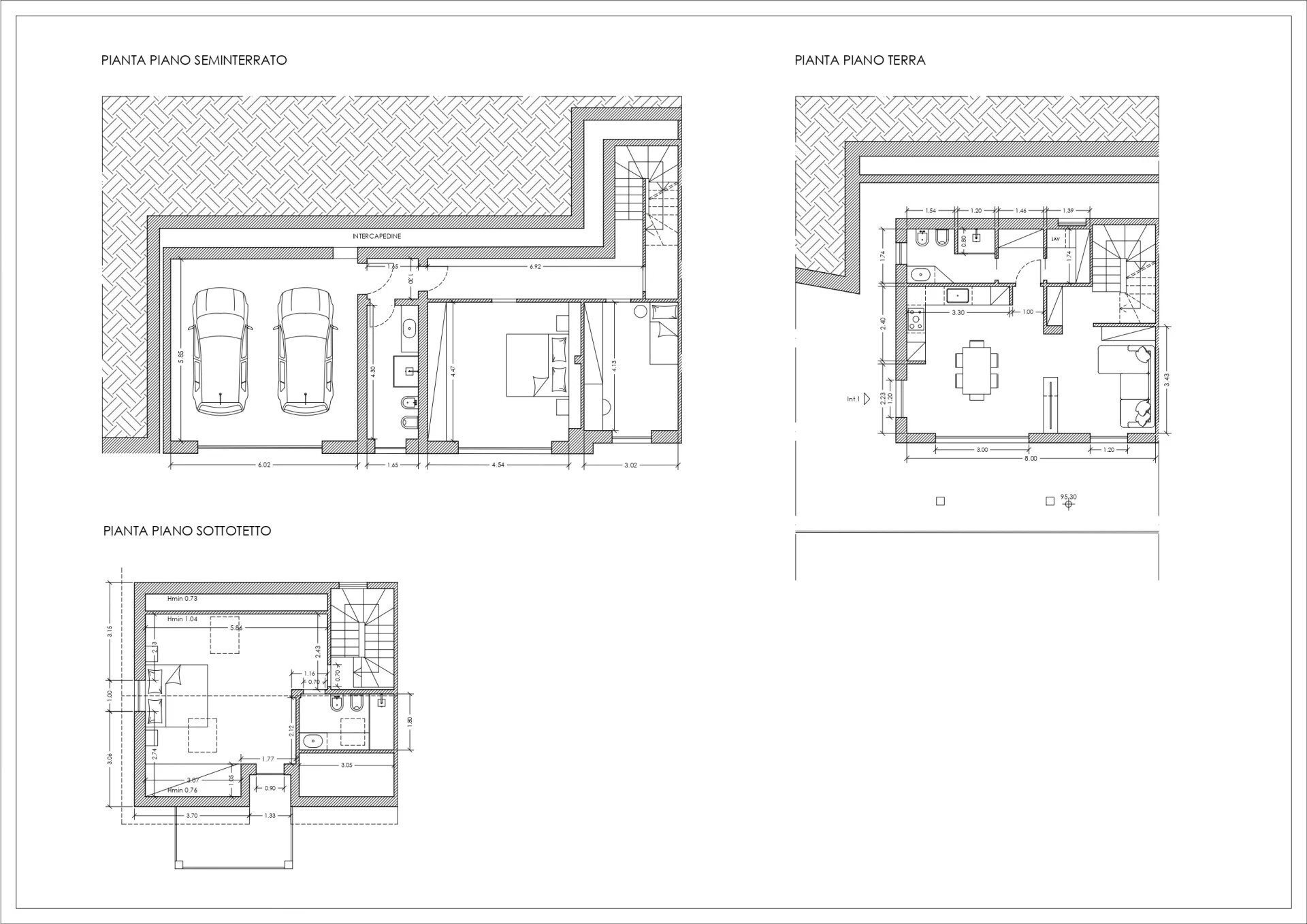 Planimetria - Terraced Villa Chiavari - photo 3