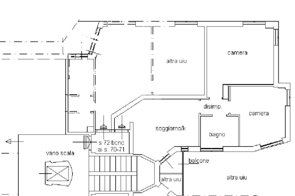 Trilocale Via Don Piccagli, Alassio - planimetria 1