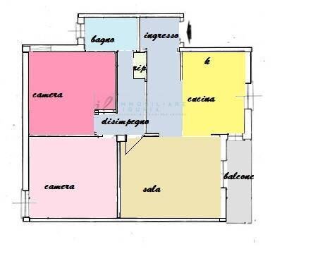 Foto 30 - Quadrilocale Viale Pontelungo, Albenga - planimetria 1