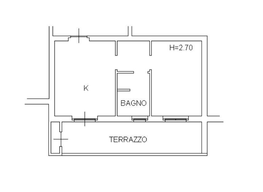 Foto 16 - Two-room apartment Via Montale
 
17, Montecosaro - floor plans 1