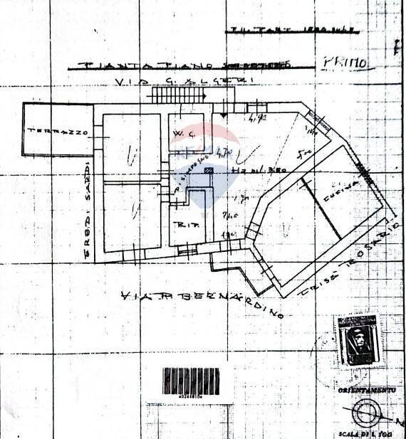 Pianta 2D - Apartment Via Gaetano Algeri
 
66, Ucria - floor plans 1