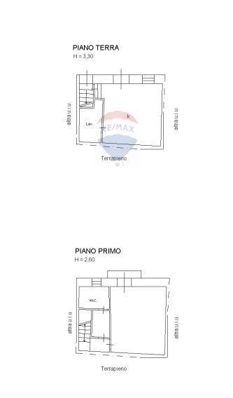 Pianta 2D - Casa indipendente via conceria
 
66, Caltagirone - planimetria 1