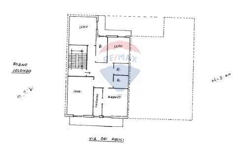 Pianta 2D - Quadrilocale Via dei Palici
 
28, Adrano - planimetria 1