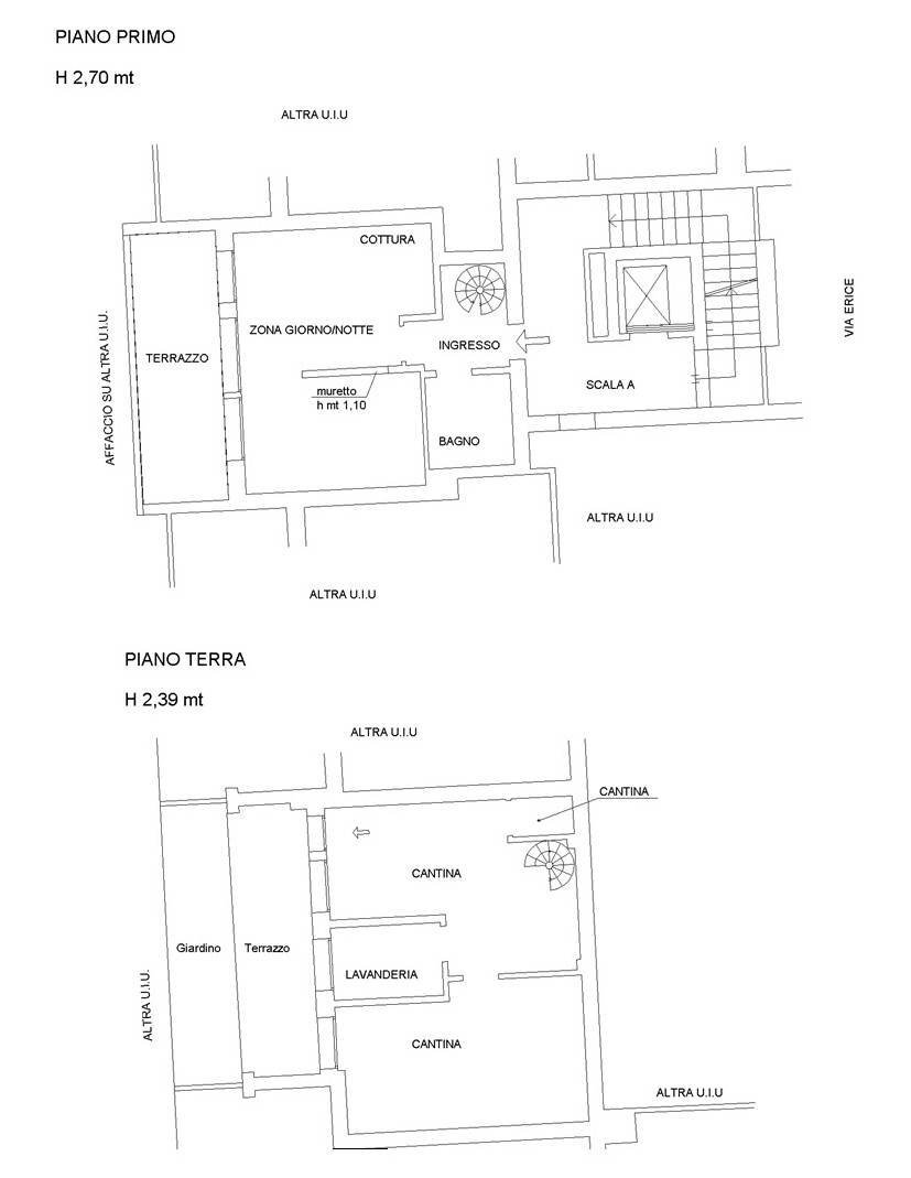 Foto 45 - Three-room apartment via erice
 
8, Milano - floor plans 1
