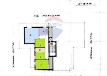 Pianta 2D - Appartamento via Pietro Mascagni
 
41, Ragusa - foto 27