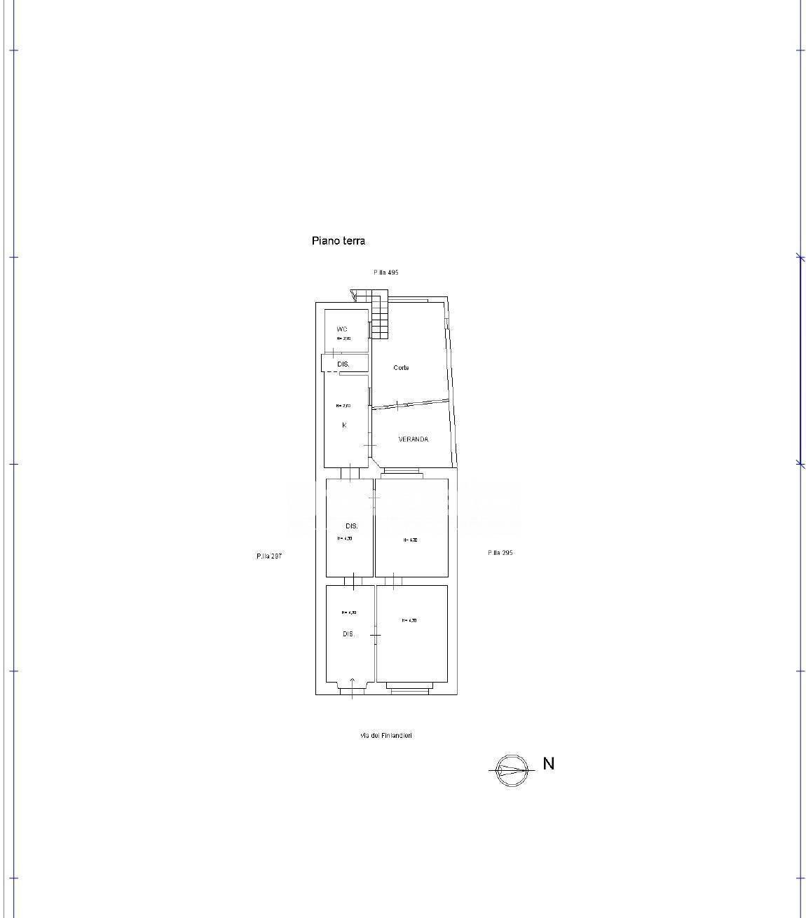 Foto 28 - Independent house Via Filandieri
 
47, Riposto - floor plans 1