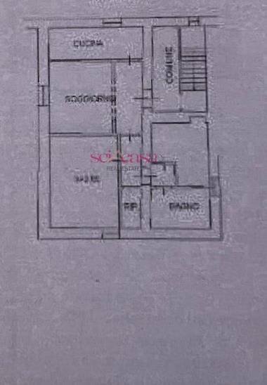 Foto 7 - Trilocale Massa Marittima - planimetria 1