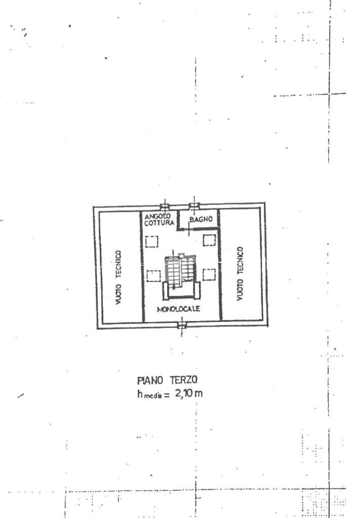 One-room apartment Frazione Mondache, Sarre - floor plans 1