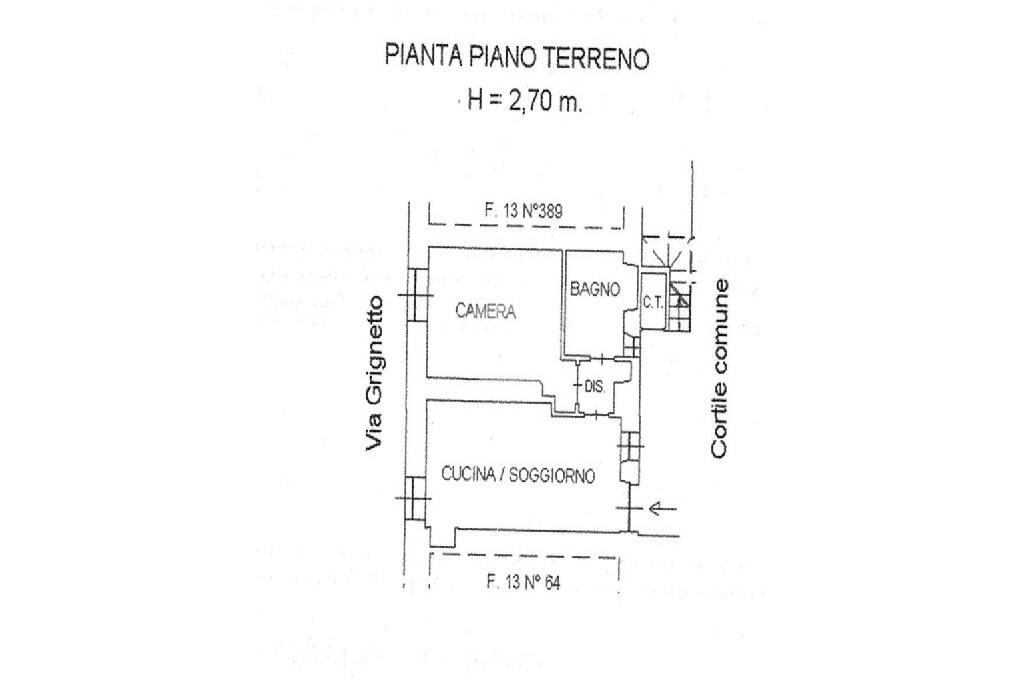 Bilocale Via Grignetto, Avigliana - planimetria 1