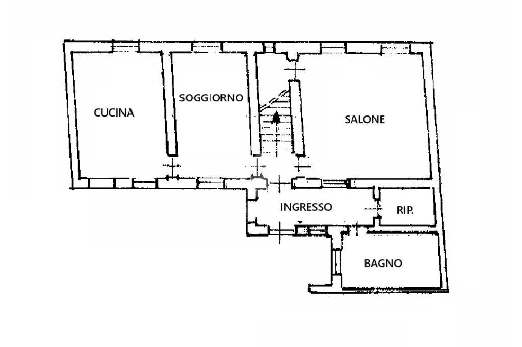Casa indipendente Via Roma, Livorno Ferraris - planimetria 1