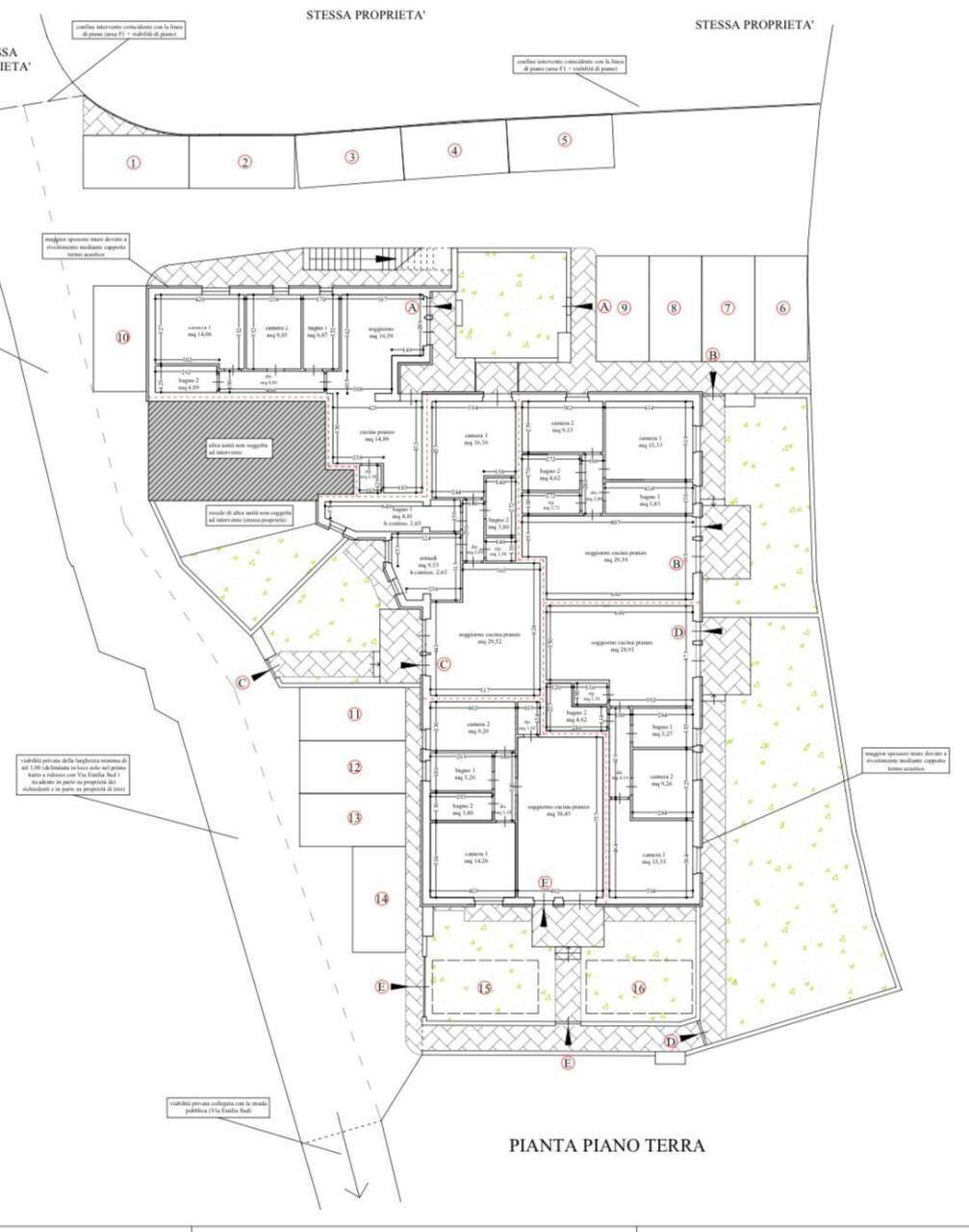 Foto 9 - Villa a Schiera piazza della pace
 
1, Massarosa - planimetria 1