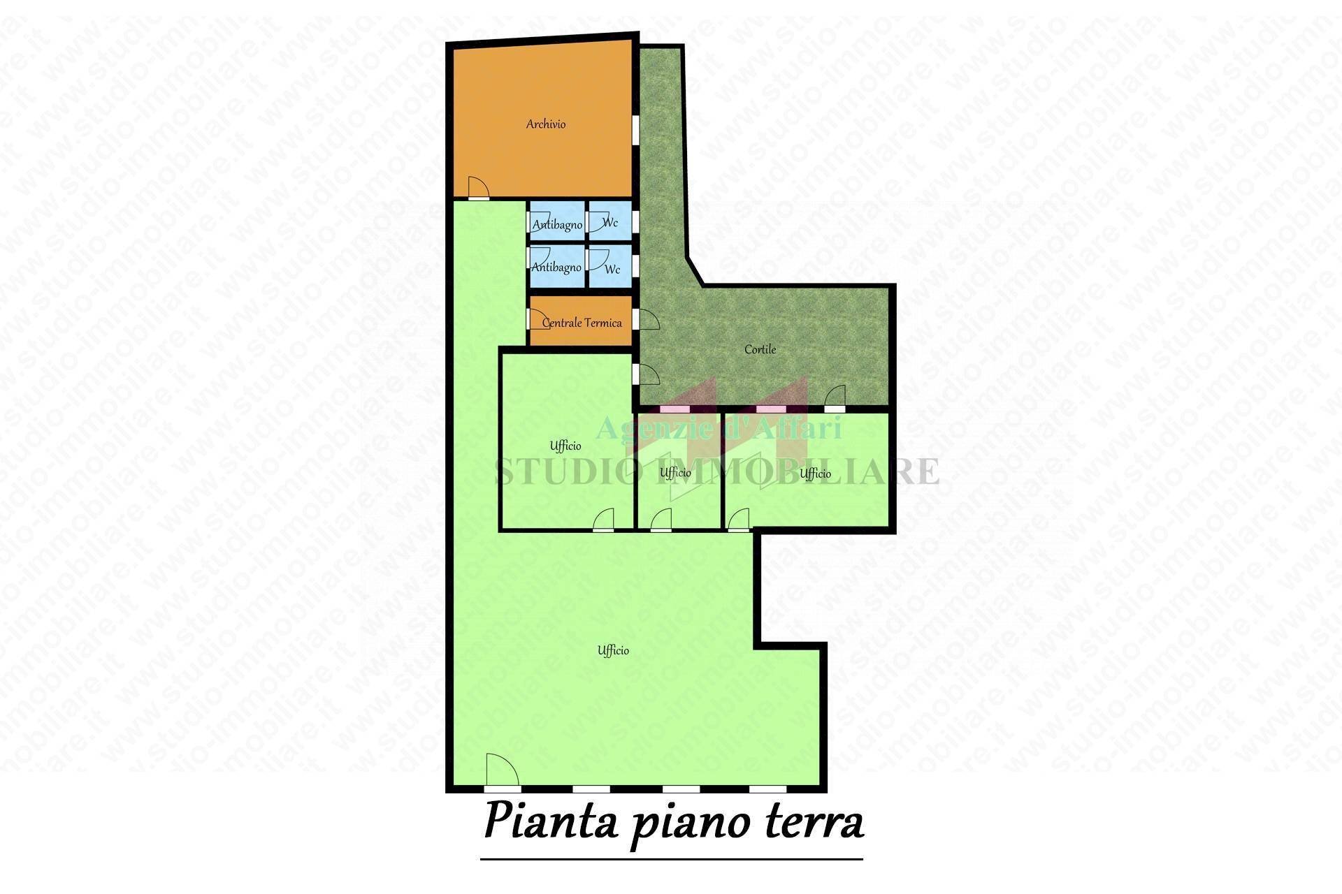 Foto 6 - Ufficio via XX Settembre
 
63, Ostiglia - planimetria 1