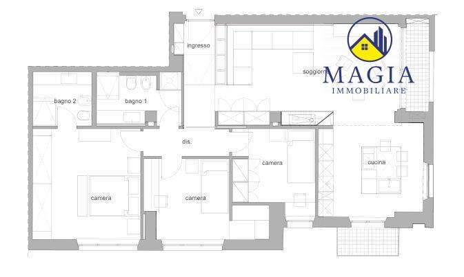Foto 19 - Apartment San Benedetto del Tronto - floor plans 1