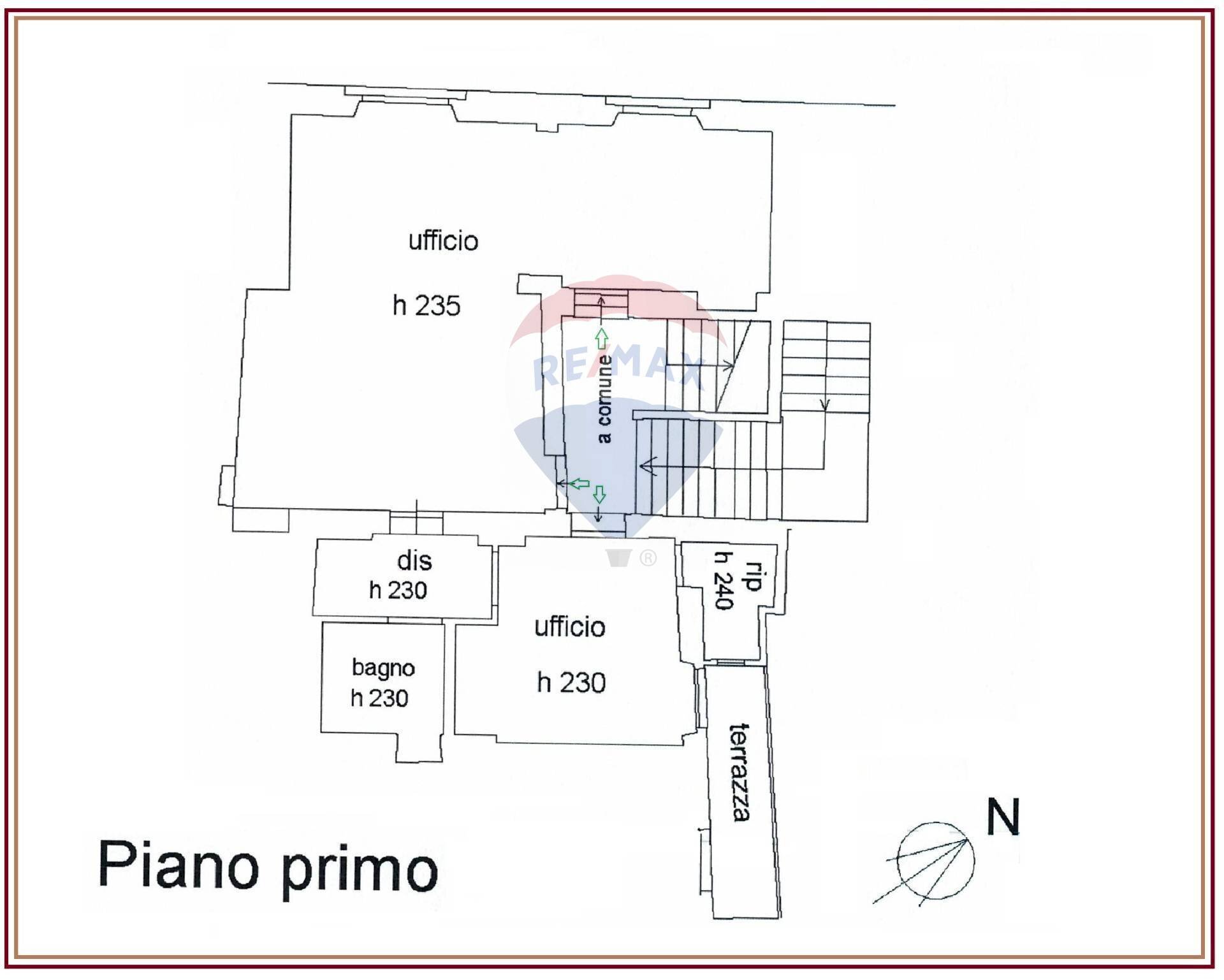 Foto 21 - Office Piazza Varchi
 
14, Montevarchi - floor plans 1