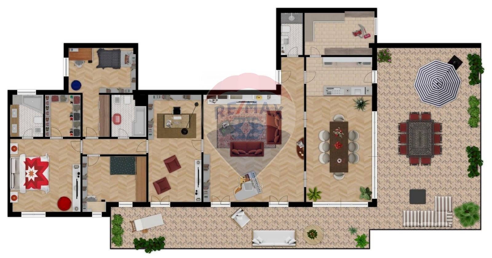 Pianta 2D - Attic Via Teocrito
 
6 A, Ragusa - floor plans 1