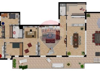 Pianta 2D - Attico Via Teocrito
 
6 A, Ragusa - foto 43