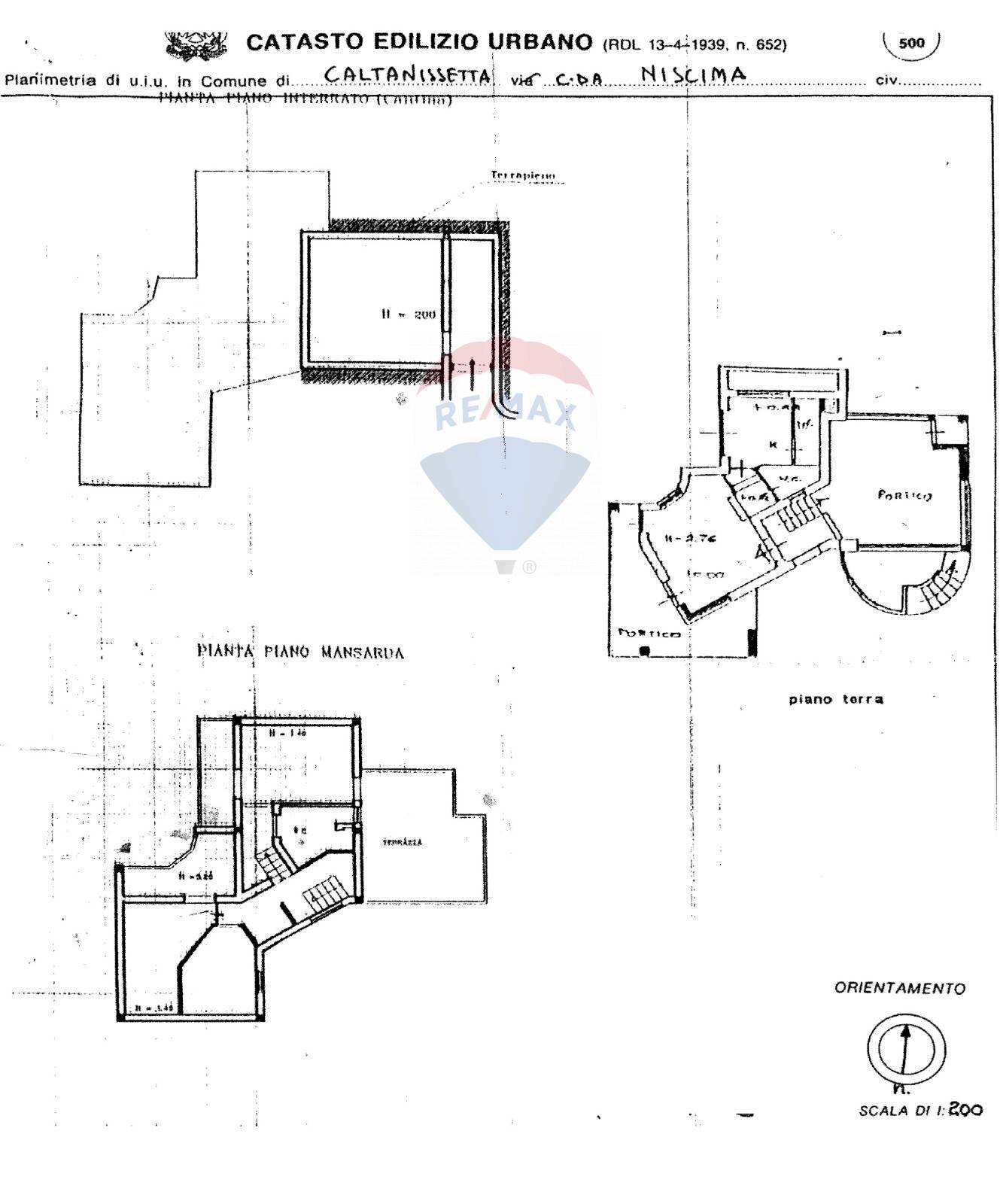 Pianta 2D - Villa Contrada Niscima
 
snc, Caltanissetta - floor plans 1
