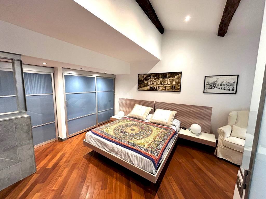 Camera da letto - Attico via Giuseppe Garibaldi, Camogli - foto 3