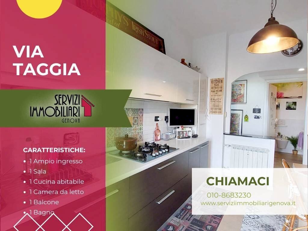 Cucina - Bilocale via Taggia, Genova - foto 1