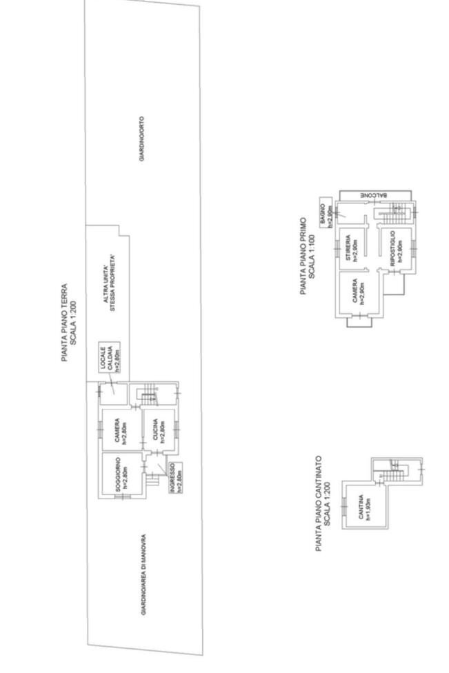 Villa via Giovanni Amendola, 274, Cossato - planimetria 1