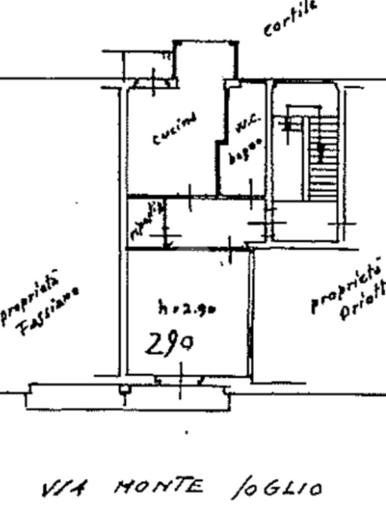 Bilocale Via via monte soglio, Ciriè - planimetria 1